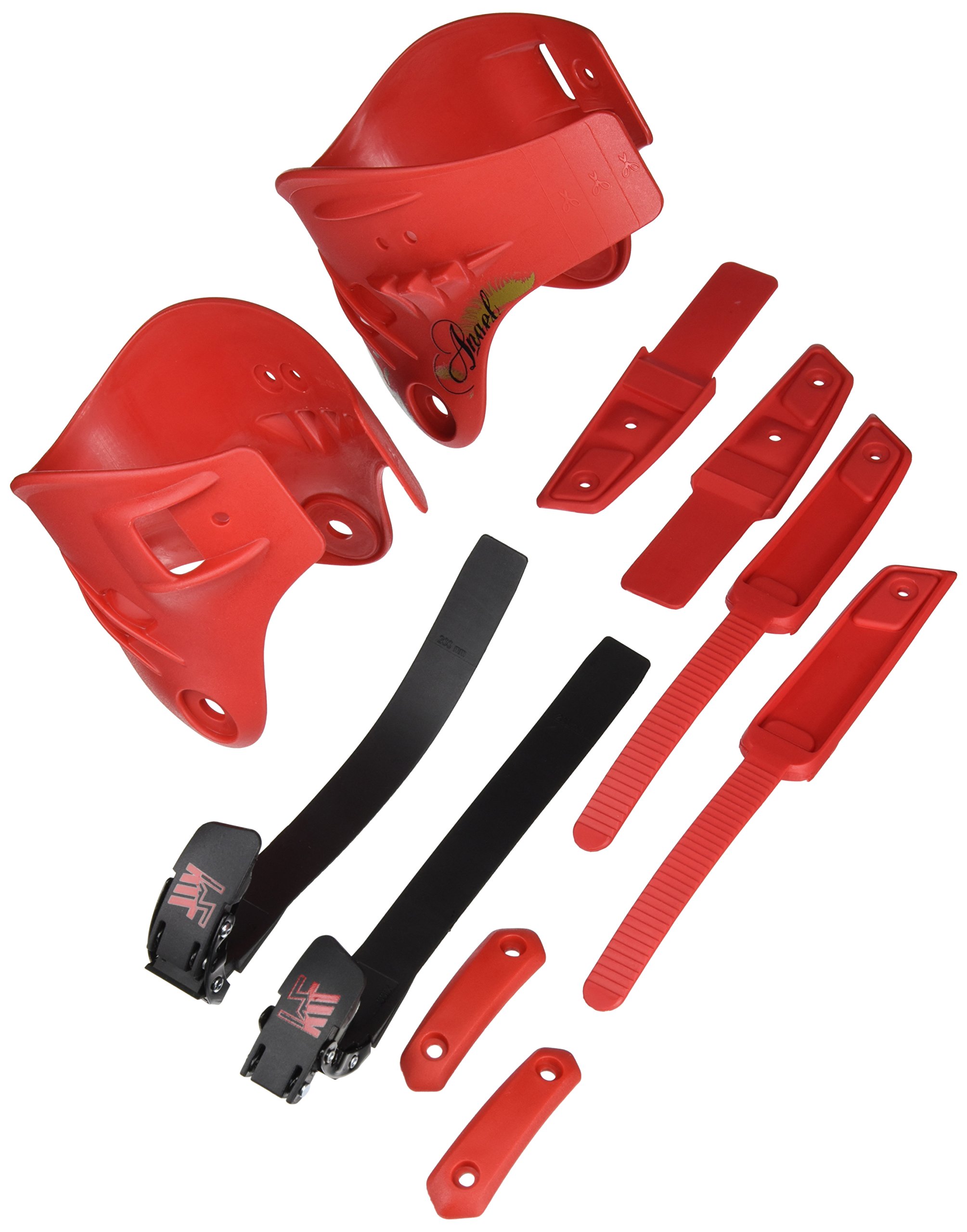 KRF Angel-Set Skateboard für Erwachsene, Rot