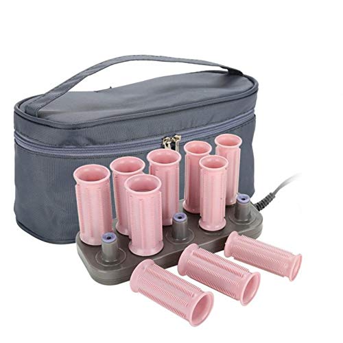 Hair Curler Rolls 10 PCS Lockenwickler Electric Tube Beheizte Roller Haar lockiges Styling Sticks Werkzeuge Massage Roller Lockenwickler Zubehör DIY Wave Styling Kit(Classic Style)