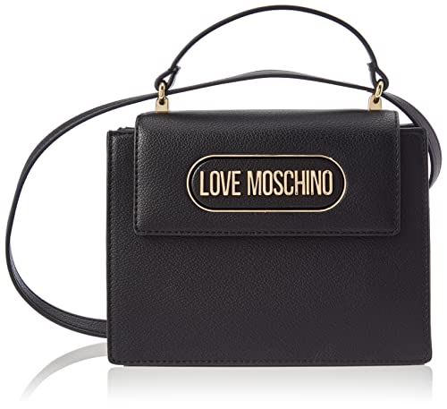 Love Moschino Damen Jc4400pp0fkp000 Handtasche, Schwarz, Einheitsgröße