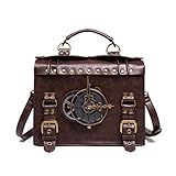 Steampunk Gear Umhängetaschen Retro Bags Gothic Schulterhandtaschen Satchel Handytasche