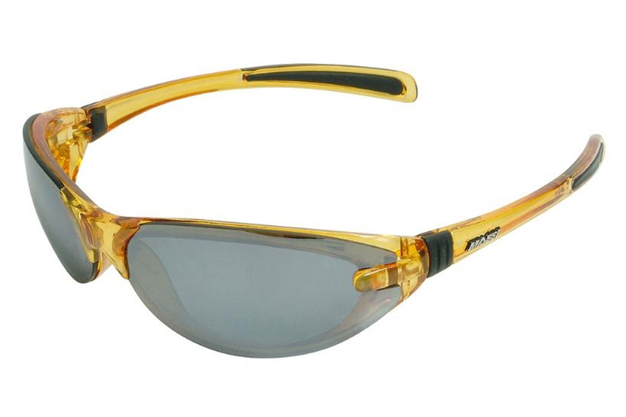 0 Massi Compact Crystal - Fahrradbrille Unisex, Farbe gelb