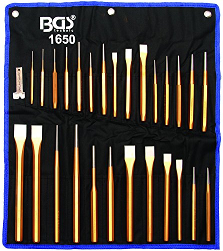 BGS TECHNIC Dübel- und Dornenjagd, 28-teiliges Set