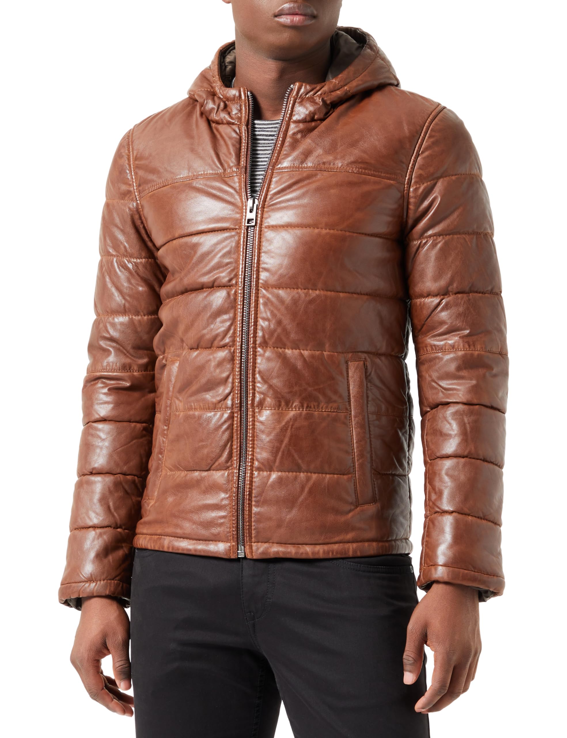 Oakwood Herren Sprint Blouson, Cognac, XL