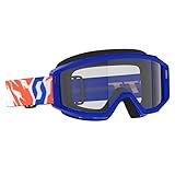 Scott Primal Kinder MX Goggle Cross/MTB Brille blau/klar