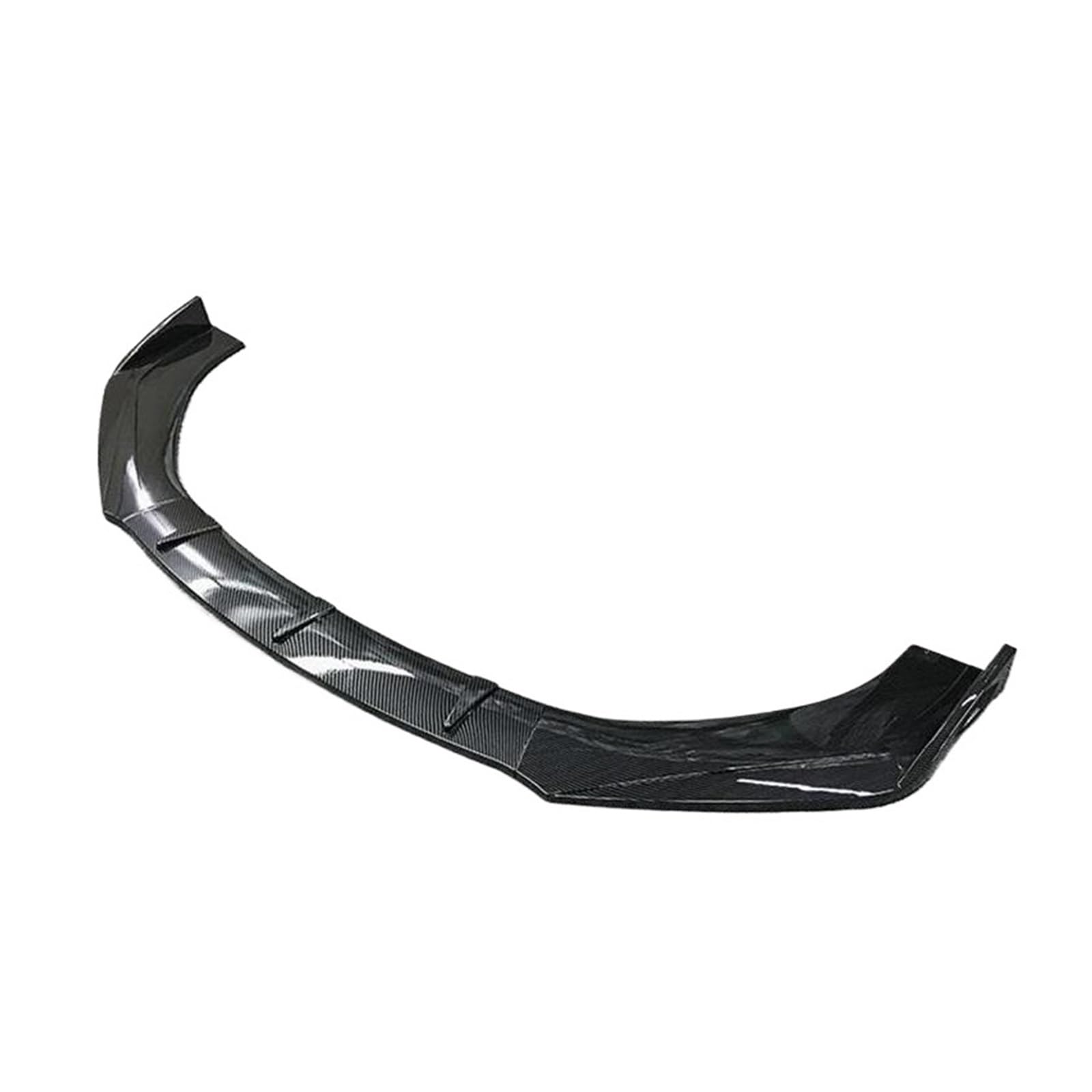 Frontspoiler Lippe Für VW Für Passat Für CC 2009-2018 Zubehör 3-teiliges Auto-Frontstoßfänger-Split-Lip-Body-Kit Spoiler Diffusor Deflektor Frontstoßstange Spoiler(False Carbon Fiber)