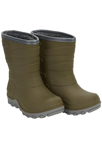 Mikk-line Thermostiefel | Winterstiefel Thermo Gummistiefel 26 Beech | Gefüttert | Wasserdicht | Warm Und Isolierend | Winddicht | Thermostiefel aus Naturgummi | Ultra Warm | Schneestiefel