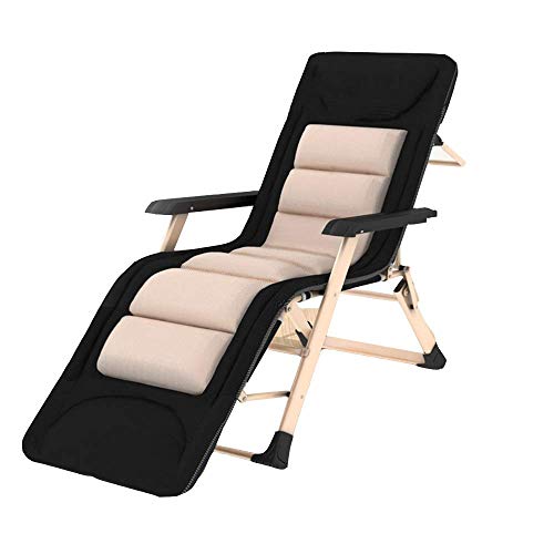 KLLJHB Relaxsessel Klappstuhl Ruhesessel Tragbarer Relaxsessel Mittagspausenstuhl Lazy Chair Schaukelstuhl Esszimmerstühle ()