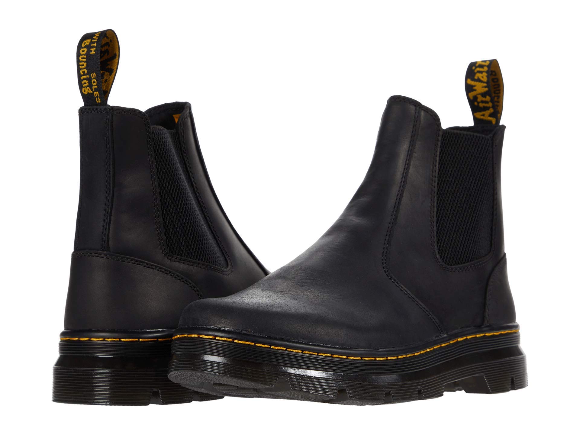 DR MARTENS Chelsea Boots, Black Wyoming, 41 EU