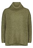 Cartoon Damen Strickpullover mit Turtle Neck Pine Green Melange,44