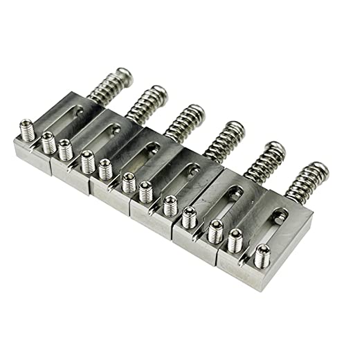 Edelstahl-Bridge-Sättel Für E-Gitarren-Tremolo-Systembrücke Tune-o-matic Steg (Color : 10.5MM)