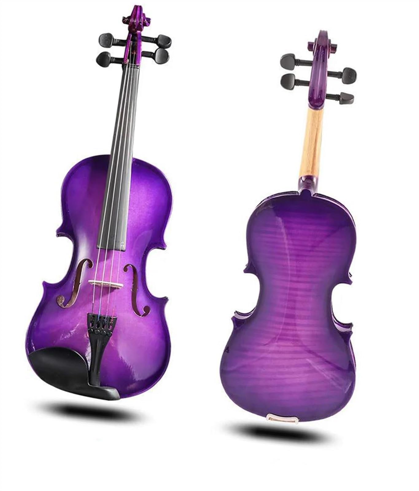 Standard Violine Lila Geigen Für Anfänger Für Geigenüben(1/4)