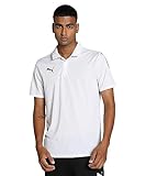 PUMA Herren Teamliga Sideline Polo Shirt, Weiß, XXL EU