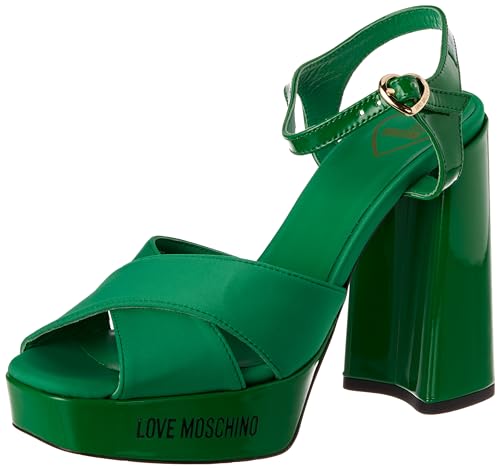 Love Moschino Damen Ja1605cg1gim185a39 W.Sandal, grün, 39 EU