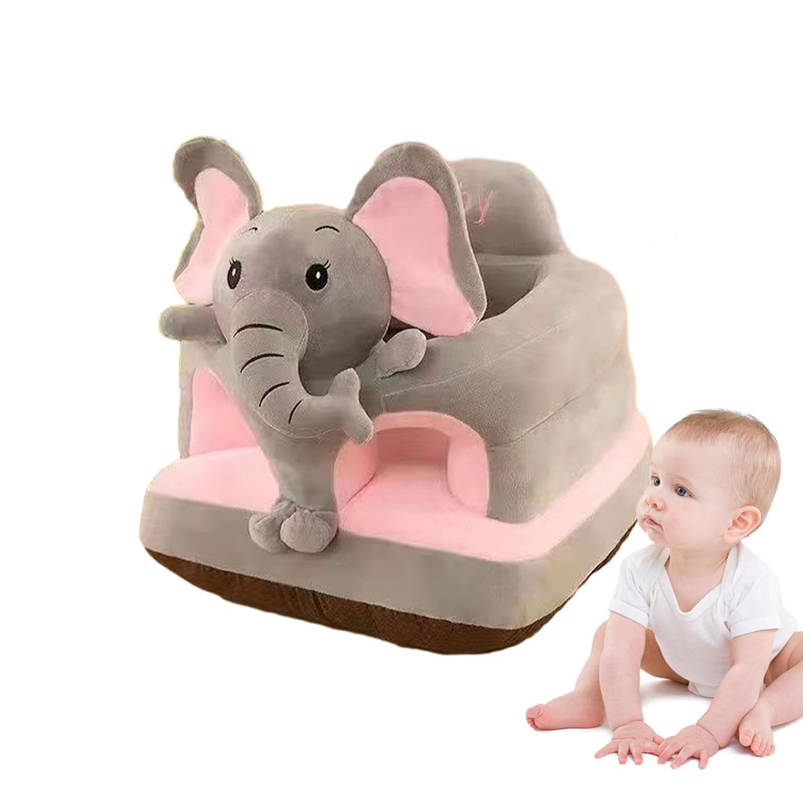 Nbhuiakl Stützsofa für Kleinkinder, Tierform, Baby-Lounge-Stuhl, Lernstuhl für Kleinkinder, Kindergarten-Sofa, tragbarer Baby-Esszimmerstuhl, Babysitzsofa für Kinder