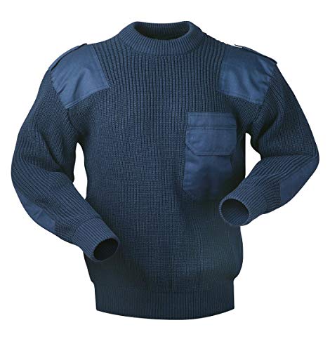 Arbeits Strickpullover Bundeswehr Troyer Pullover Arbeitspullover Gr. S-XXXL (2XL)