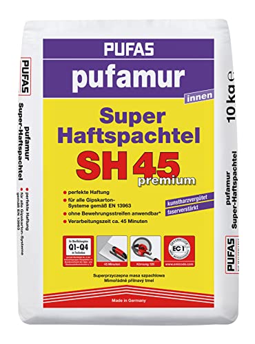 Pufas Pufamur SH45 Superhaftspachtel 10 kg