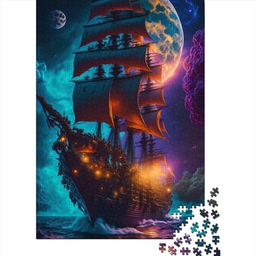 500 Teile für Erwachsene, schwierige Puzzles, erstaunliche Bilder, Holzpuzzles für Erwachsene, Holzpuzzle für Erwachsene und Teenager, 52 x 38 cm