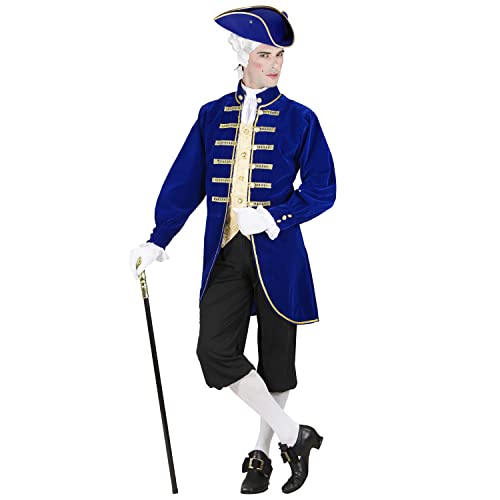 WIDMANN 89382 COSTUME NOBILUOMO VENEZIANO M GIACCA BLU #8938