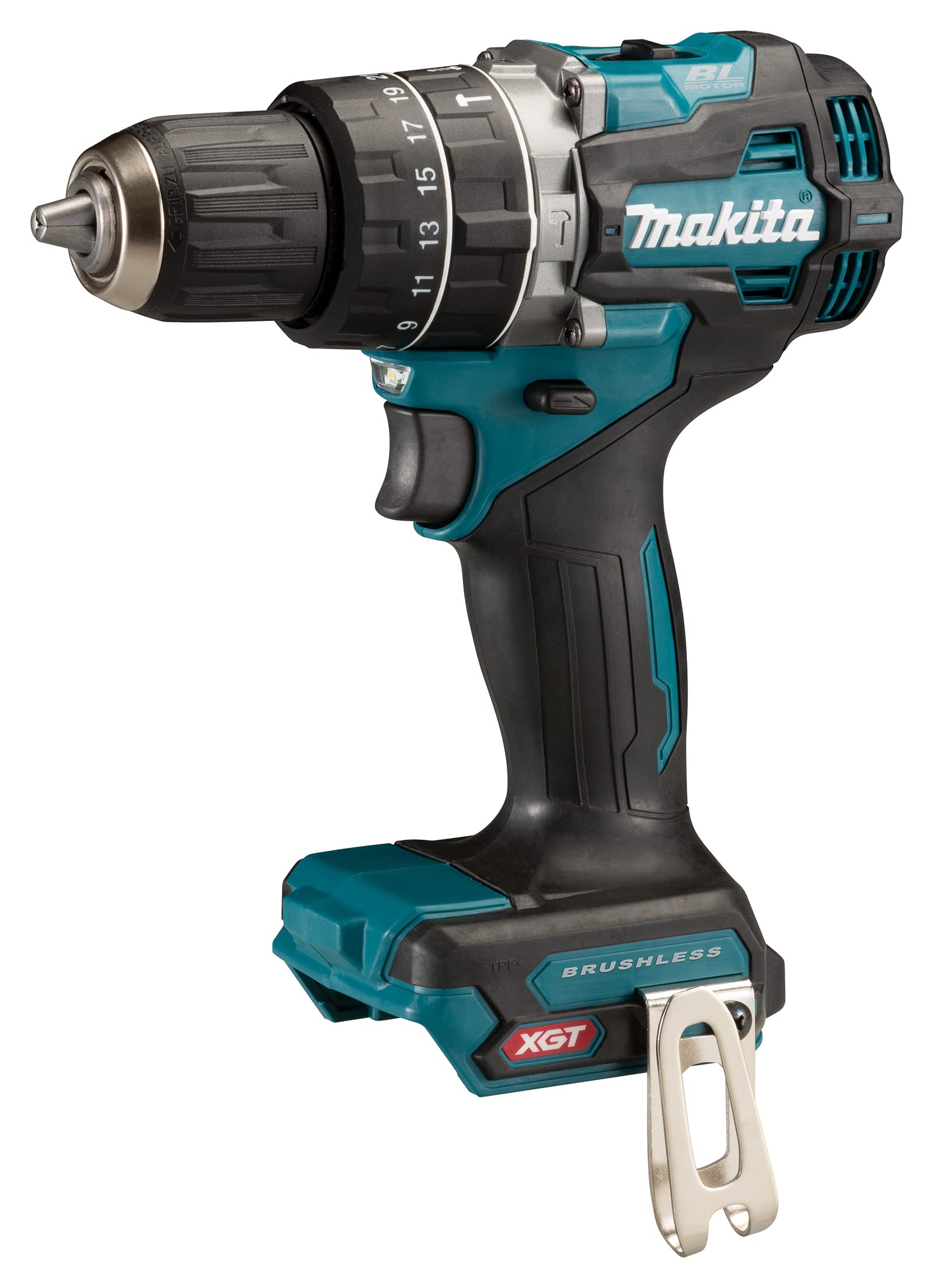 Makita HP002GZ01 40 V Max Li-Ion XGT Bürstenlose Kombi-Bohrmaschine, Lieferung in Makpac-Koffer, Batterien und Ladegerät nicht im Lieferumfang enthalten