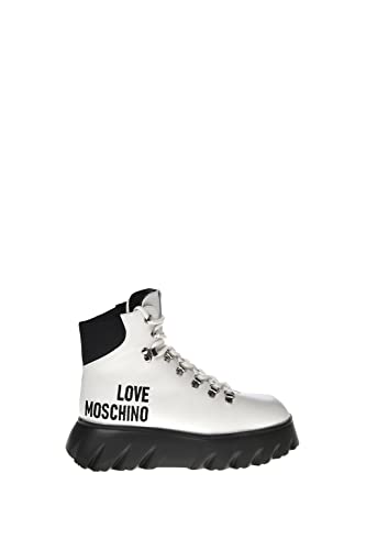 Love Moschino Damen Ja21336g0fia710a38 Stiefelette, Weiß, 38 EU