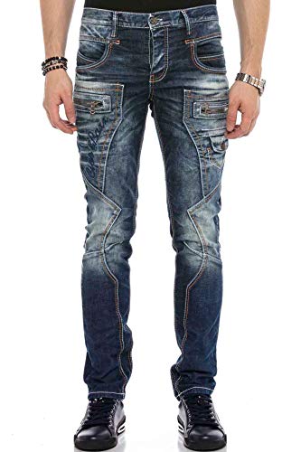 Cipo & Baxx Herren Jeans CD584, Bundweite:W36, Schrittlänge:L32