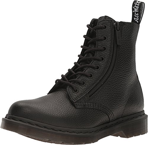 Dr. Martens Damen Pascal W/Zip Kurzschaft Stiefel, Schwarz (Black Aunt Sally), 37 EU