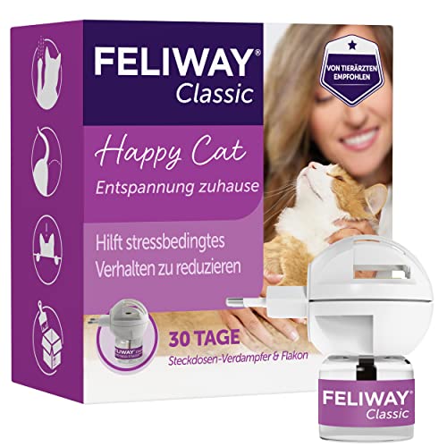 FELIWAY CLASSIC Start-Set, Verdampfer für die Steckdosen & Flakon