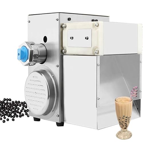 JMbpkduHs Pillenmaschine - 4-12 Mm Automatischer Tapiokaperlen-Hersteller - Not-Aus-Taste + Kühlloch - Für Wasserpillen, Honigpillen, Taro-Bällchen, Perlenpillen, 400 W,4mm