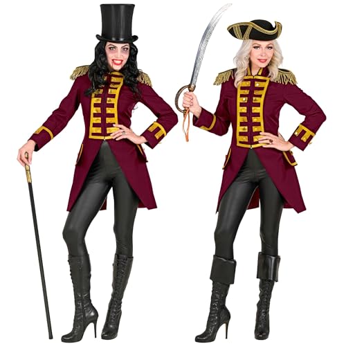 "BURGUNDY PARADE TAILCOAT" for woman - (XXL)