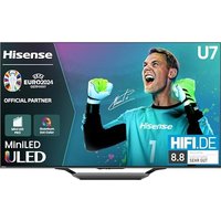 Hisense 55U7NQ 139cm 55 4K Mini LED ULED Smart TV Fernseher (20013117)