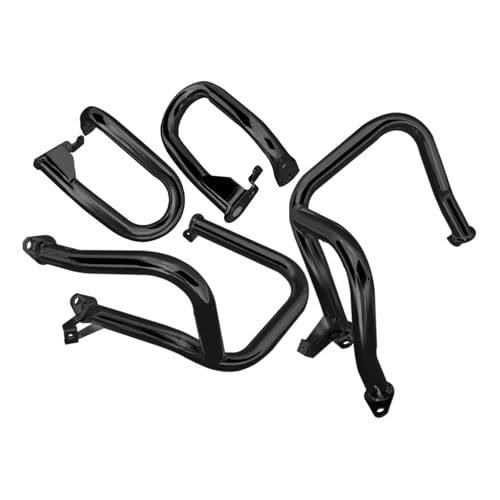 Motorrad Crashbars Für Goldwing GL1800 Für GL1800A 2001-2017 Motorrad Motor Schutz Stoßstange Crash Schutz Bar Fallen Protector Teile Motorschutz Sturzbügel(1 Set Black)