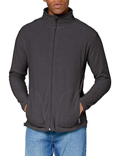 Stedman Apparel Herren Active Fleece Jacket/ST5030 Sweatshirt, Grauer Stahl, M