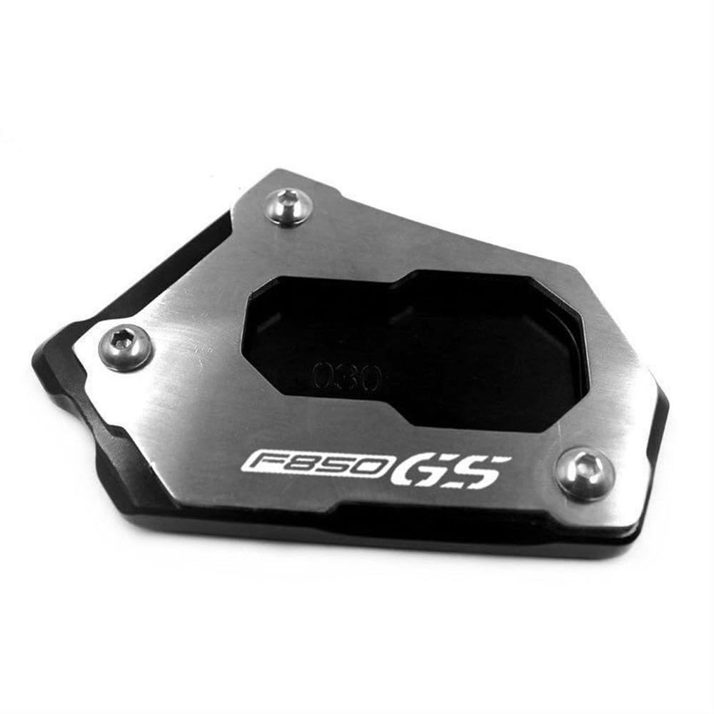 BOEYDSE88 Motorrad-Seitenständerpolster Motorrad CNC Kickstand Fuß Seitenständer Verlängerung Pad Stützplatte Vergrößern Für B&MW F850GS F750GS F850 F750 GS F 750 GS F 850(15)