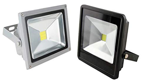 LEOFLA LED-Strahler mit Solarpanel Dämmerung 2 W, variabel, Media