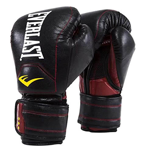 EVERLAST BOXHANDSCHUHE ELITE MUAY THAI TRAININGSHANDSCHUHE SCHWARZ 14 OZ