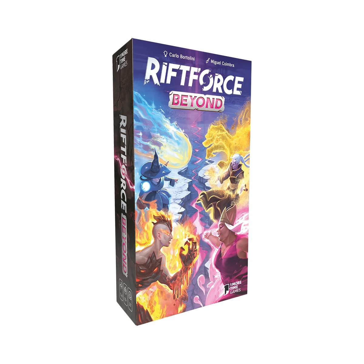 1 More Time Games, Riftforce – Beyond, Erweiterung, Kennerspiel, Kartenspiel, 1-4 Spieler, Ab 10+ Jahren, 30+ Minuten, Deutsch