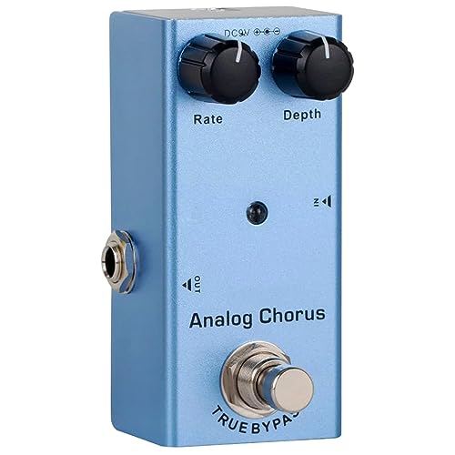 Single Type DC9V Overdrive Pedal Low Noise Guitar Effect Pedal Pure Solid Quality Easy To Carry Vintage Overdrive Pedal