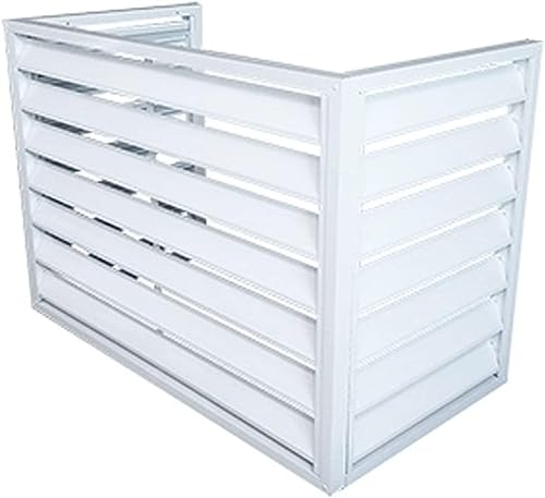 Abdeckung klimaanlage außengerät klima splitgerät Abdeckung der Außenklimaanlage outdoor sonnenschutz abdeckung Umfassender Outdoor-Winterschutz Geeignet für Outdoor und Garten (Color : White