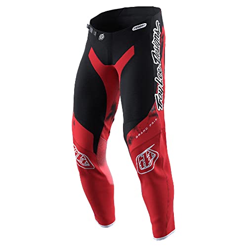 Troy Lee Designs Unisex 207106001 Motocross-Hose, Red/Black, 36