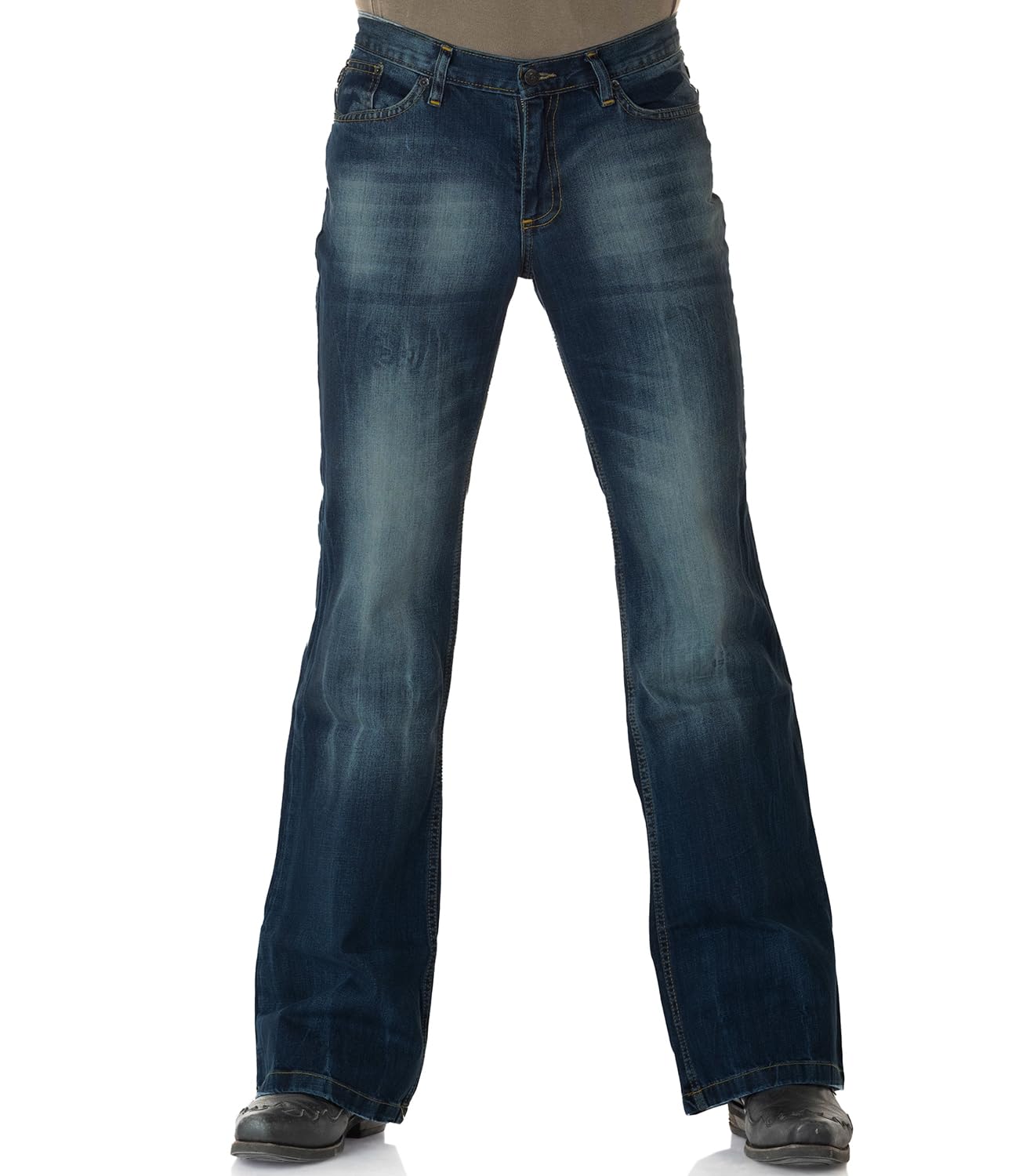 Bootcut Jeans Star Burn dunkelblau 33/34