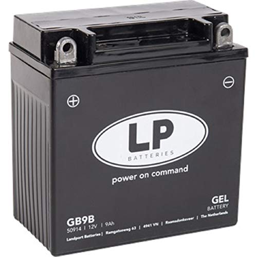 Landport Gel Roller- u. Motorradbatterie GB9B (YB9-B Gel) DIN50914