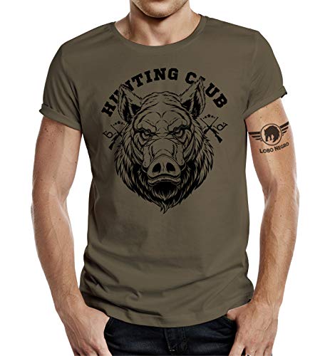 Jäger T-Shirt: Hunting Club Eber 3XL