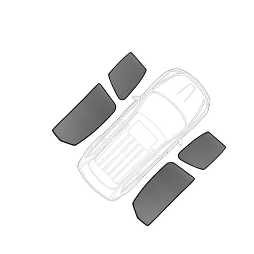 Auto-Sonnenschirm Für VW Für Passat Für B6 Für Wagon Für Variant 2005-2010 Auto Sonnenschutz Fenster Sonnenschutz Magnetische Vorne Hinten Windschutzscheibe Vorhang Seite Frontscheibenabdeckung(4PCS S