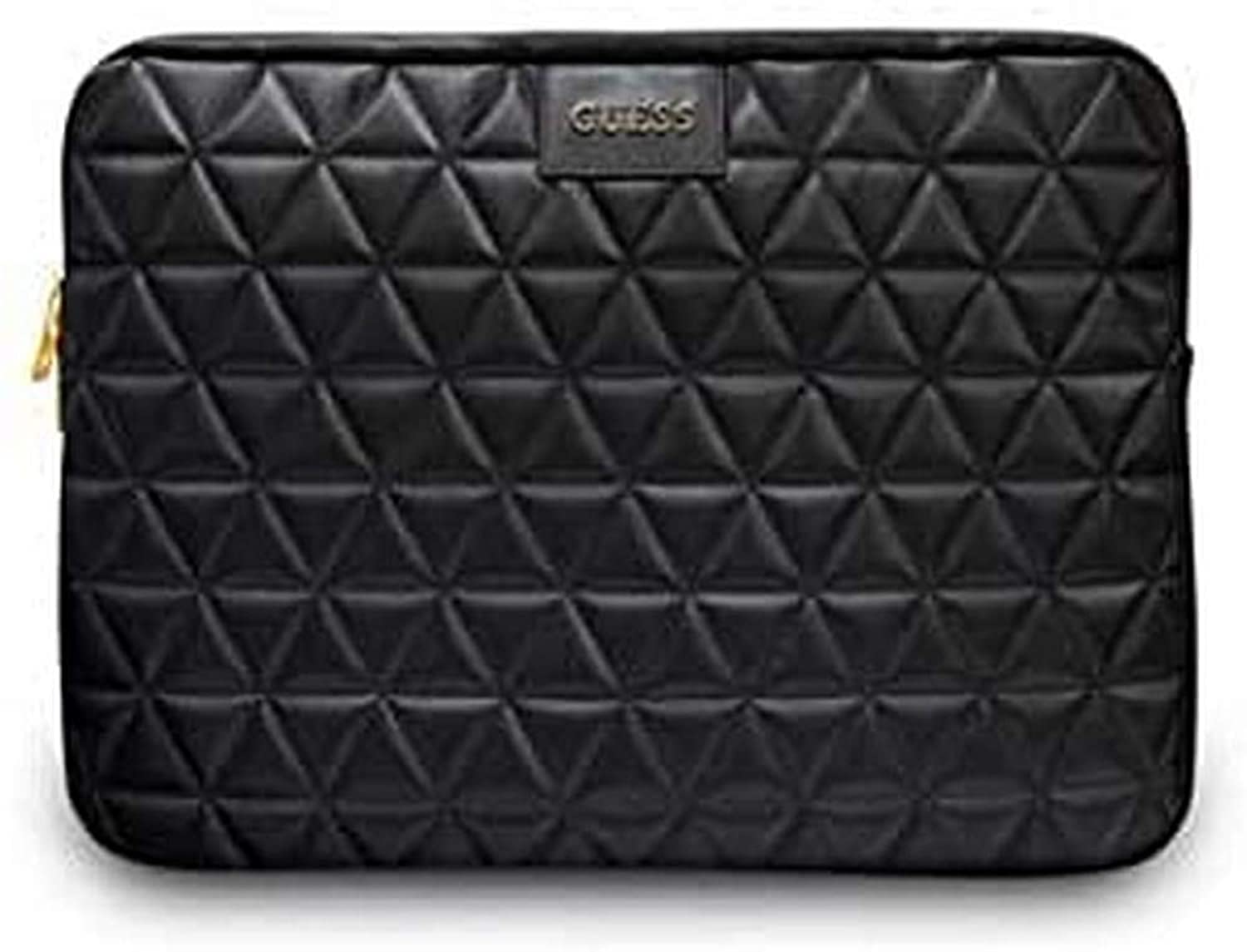 Guess Quilted Computer Sleeve Computerhülle 13" Notebook Hülle, schwarz