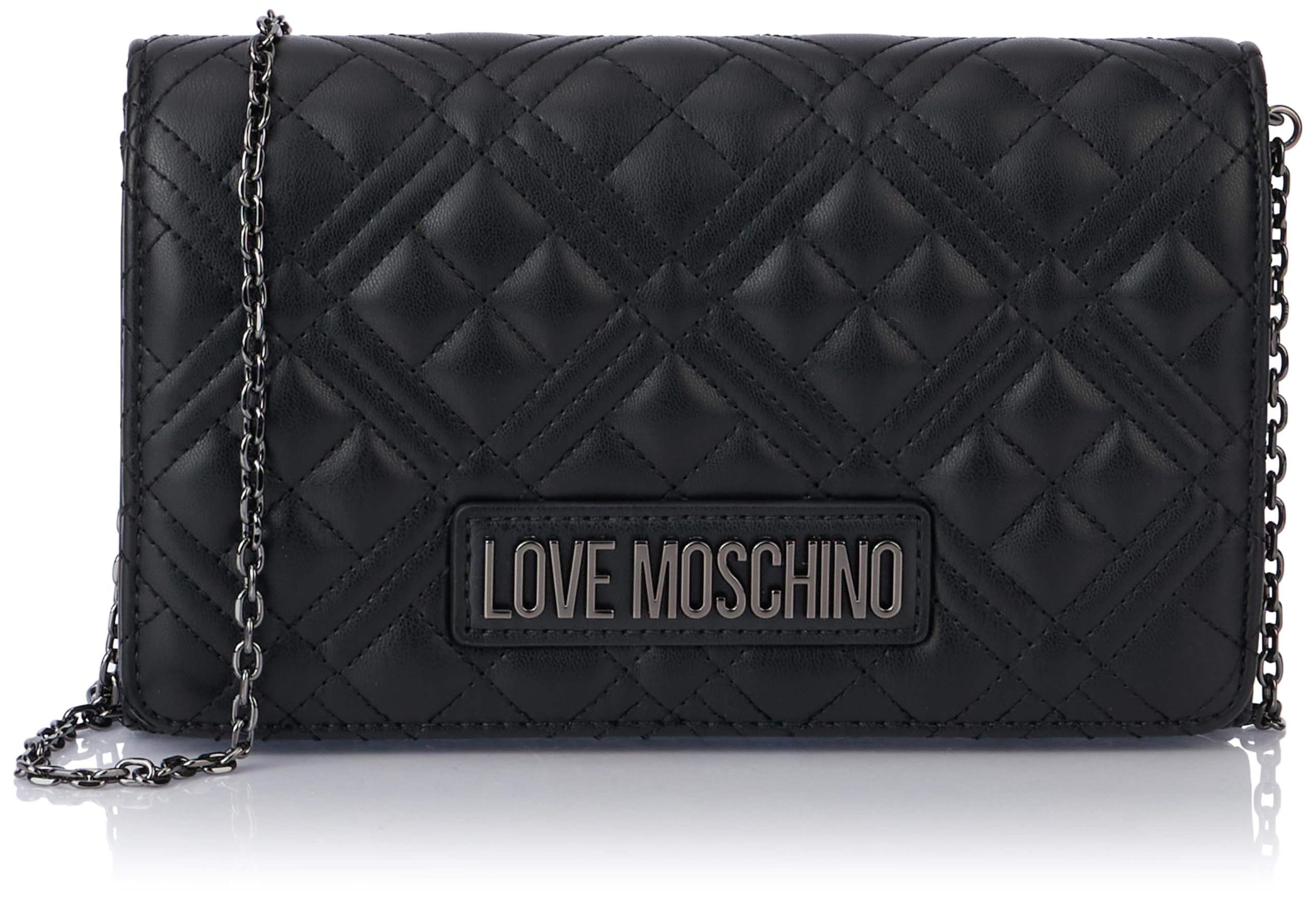 Love Moschino Damen Jc4079pp1lla000a Schultertasche, Schwarz