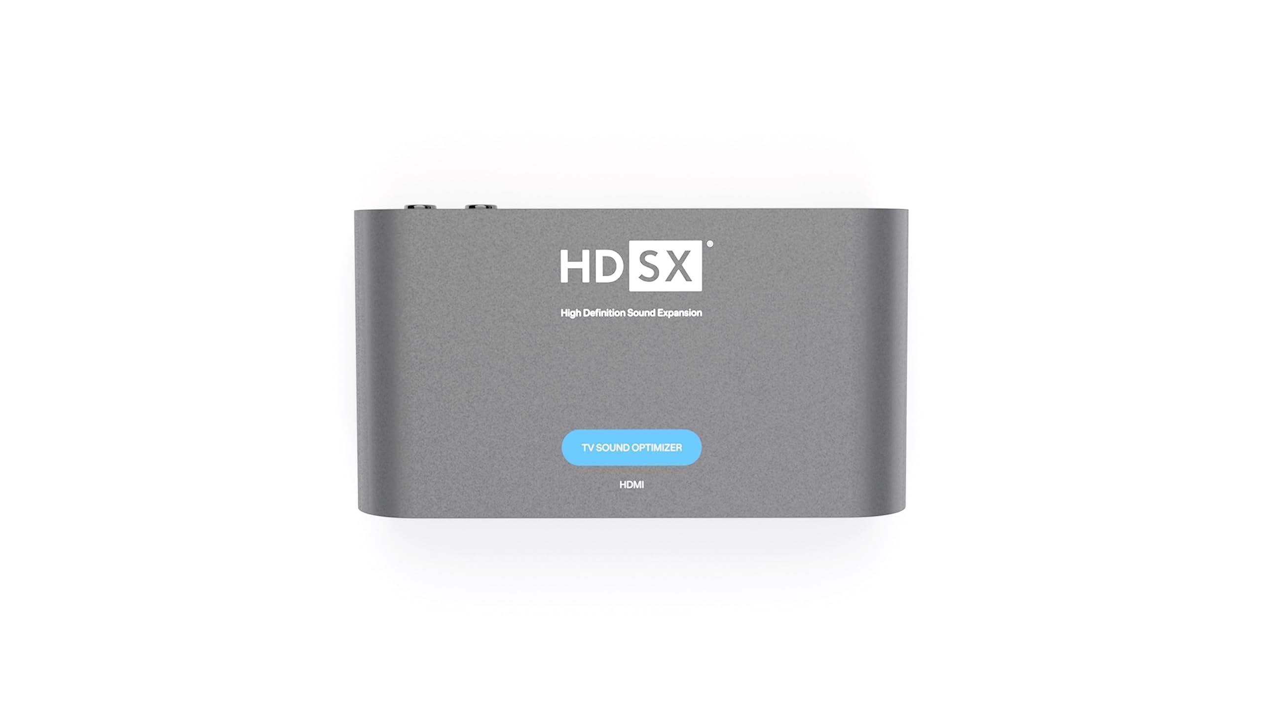 HDSX TV Sound Optimizer HDMI ARC | Gleichmäßige Lautstärke, klare Sprache für TV, Streaming und Gaming | Premium TV Sound | PCM 2.0 | Virtueller 3D-Klang HDSX.360 | PassTHRU für DD5.1, DD+, Atmos