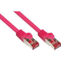 GC 8060-500M - Patchkabel Cat.6, S/FTP PiMF, 250 MHz, magenta, 50m