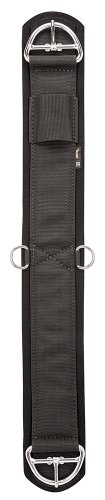 Weaver Leather Deluxe Super Cinch, mit Filzfutter, 81,3 cm, Schwarz