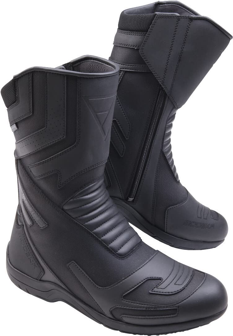 Modeka Valeno Motorradstiefel (Black,42)