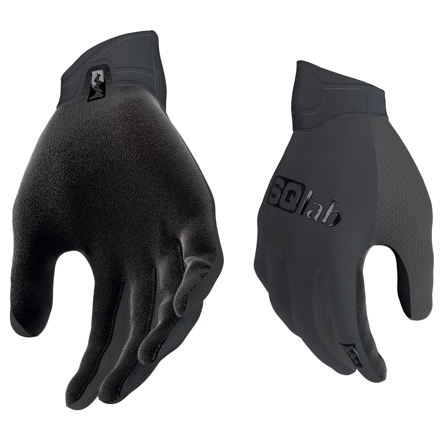 SQlab Unisex SQ-Gloves ONE-OX Fahrrad Handschuhe, Schwarz, M-Wide